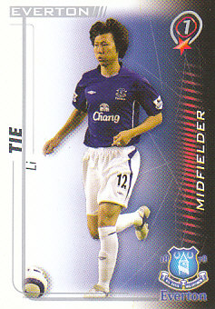Li Tie Everton 2005/06 Shoot Out #135